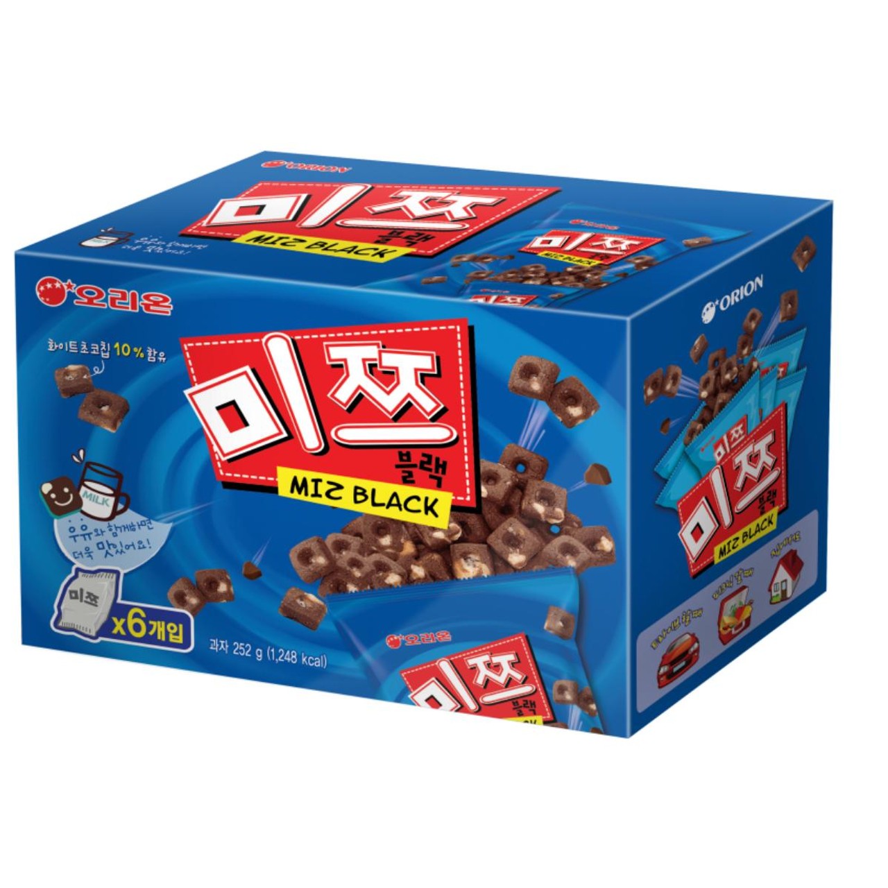 오리온 미쯔 블랙 (252G)ㅣ롯데마트 제타 최상의 신선 식품과 다양한 간편식을 롯데마트 제타에서 만나보세요