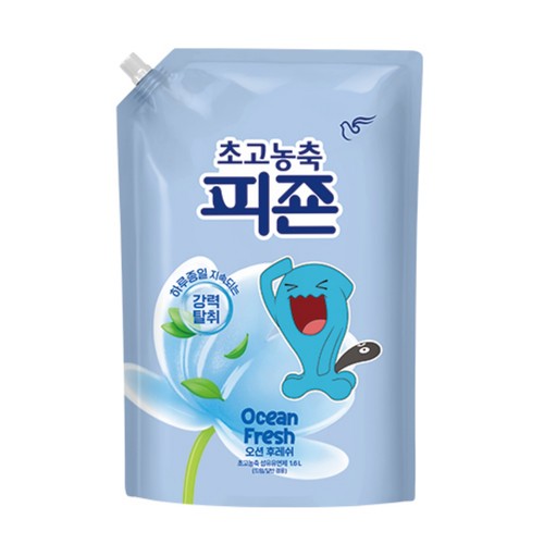 고농축 피죤 섬유유연제 오션후레쉬 (1.6L)