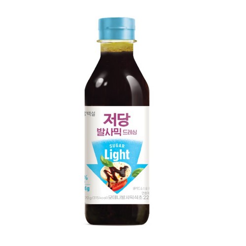 CJ 백설 저당 발사믹 드레싱 (570G)