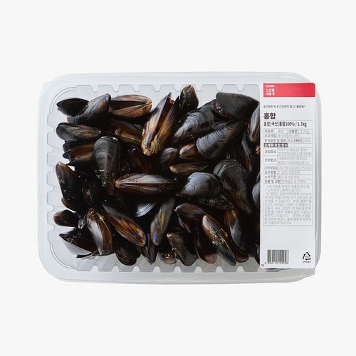 신선한 홍합 (1.7KG)