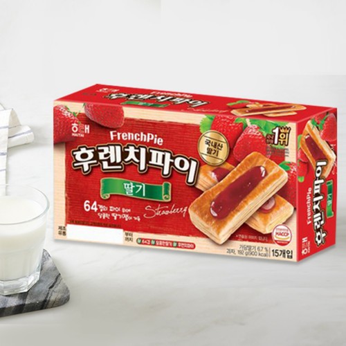 해태 후렌치파이 딸기 (192G)
