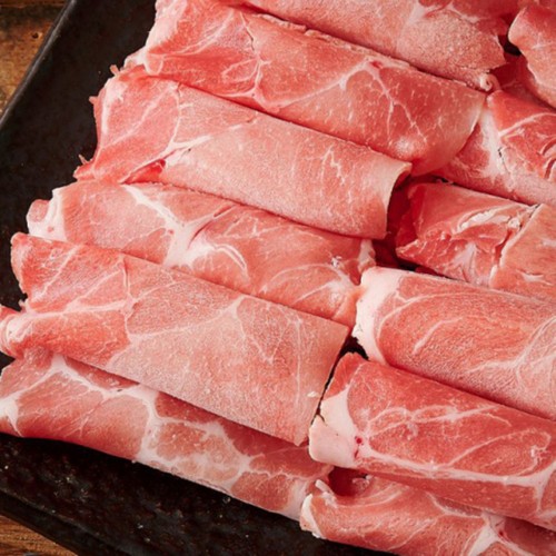 스페인산 돼지고기 대패 목심 (냉동) (1KG)