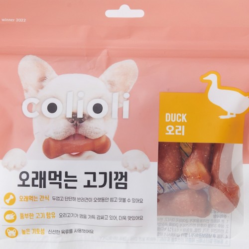 콜리올리 오래먹는 고기껌 (오리) (250G)