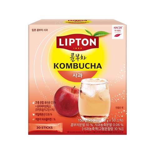 립톤 콤부차 사과 (5G*30입)