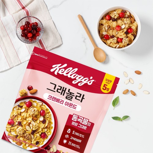 켈로그 크랜베리 그래놀라 (1,200G)