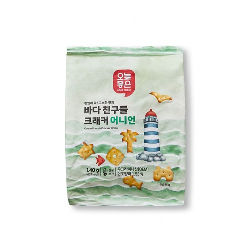오늘좋은 바다친구들크래커 어니언 (140G)