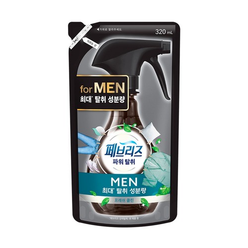 페브리즈 포맨 프레쉬클린 리필 (320ML)
