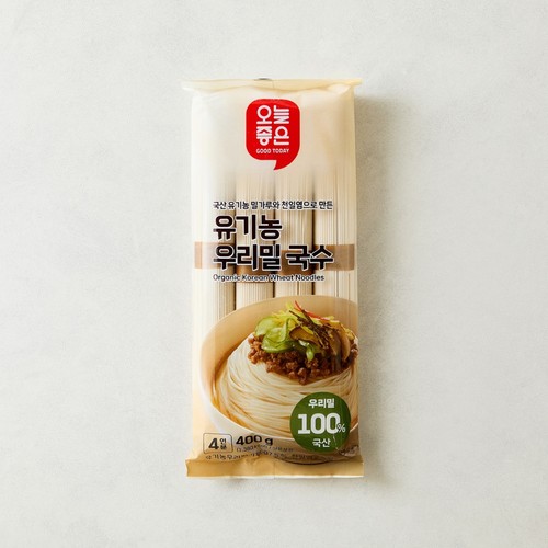 오늘좋은 유기농 우리밀 국수 (400G)