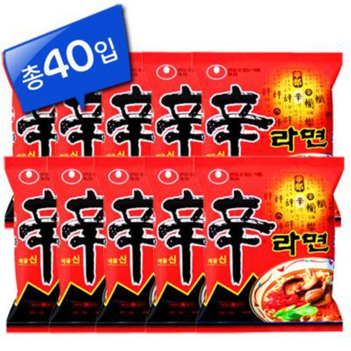 [라면박스] 농심 신라면 (5개입 * 8)