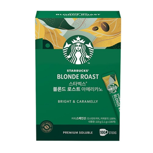스타벅스 블론드 로스트 아메리카노 (1.1G*100입)