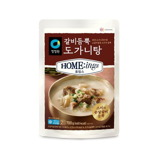 대상 호밍스 갈비듬뿍도가니탕 (700G)