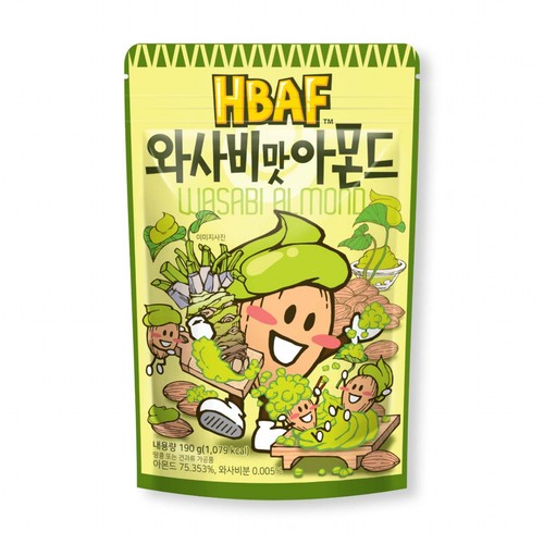 HBAF 와사비맛 아몬드 (190G)