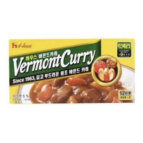 하우스 바몬드카레 약간매운맛 (230G)