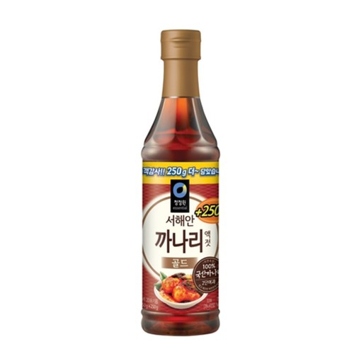 청정원 서해안 까나리액젓 (750G)