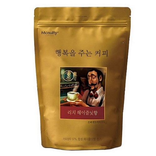 맥널티 헤이즐넛 (분쇄) (1KG)