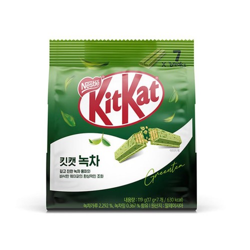 네슬레 킷캣 그린티 (119G)