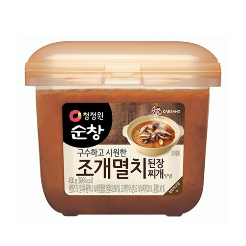 청정원 순창 조개멸치 된장찌개양념 (450G)