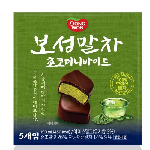 동원 보성말차 초코미니바이트 (38ML*5입)