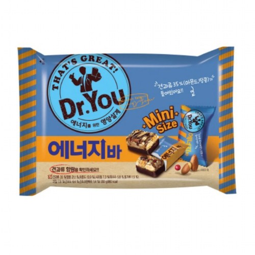 오리온 닥터유 에너지바 미니 (200G)