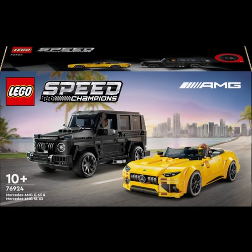 스피드챔피언 레고 Mercedes AMG G 63 & Mercedes (76924) (10세 이상)