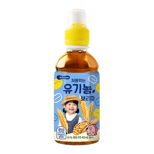  베베쿡 처음먹는 유기농 보리차 (200ML)