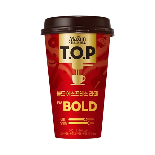TOP 볼드 에스프레소 라떼 (300ML)