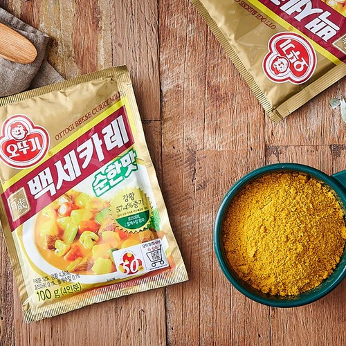 오뚜기 백세카레 순한맛 (100G)