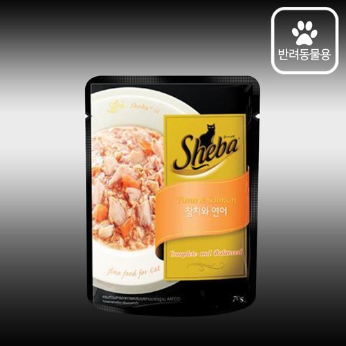  쉬바 파우치 (참치와 연어) (70G)