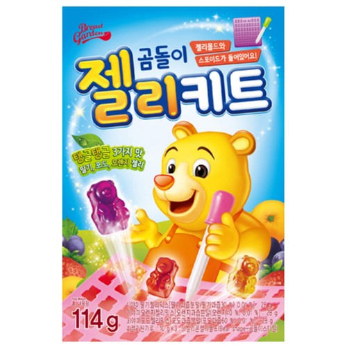  브레드가든 곰돌이 젤리키트 (114G)