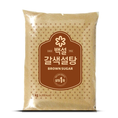 백설 갈색설탕 (1KG)