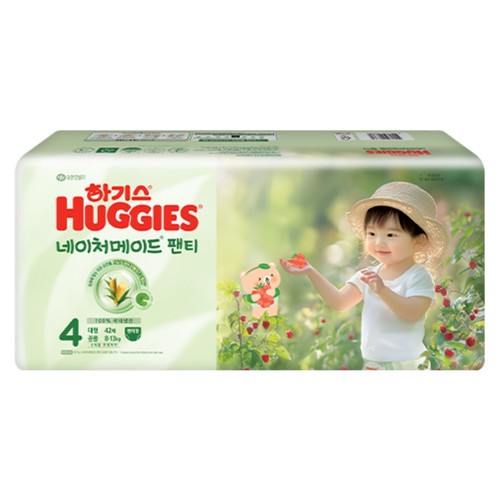 하기스 네이처메이드 팬티 4단계(대형) (42매)
