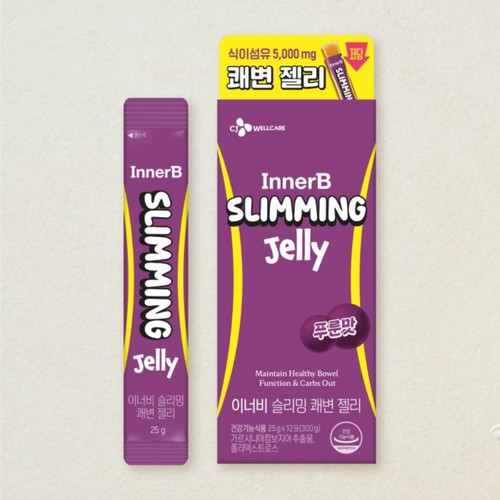 씨제이웰케어 이너비 슬리밍 쾌변 젤리 (25G*12입)