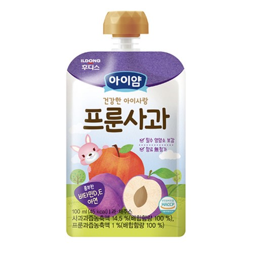  아이얌 아이사랑 프룬사과 (100ML)