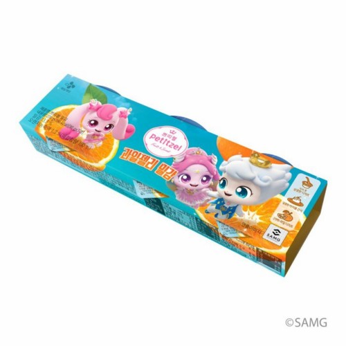 CJ 쁘띠첼 과일젤리기획(밀감) (90G*3입)