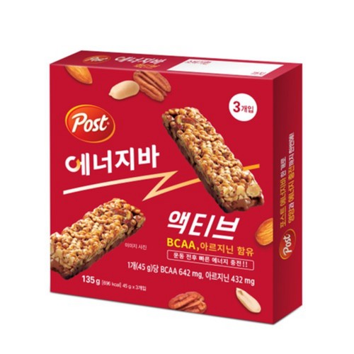 포스트 에너지바 액티브 (135G)