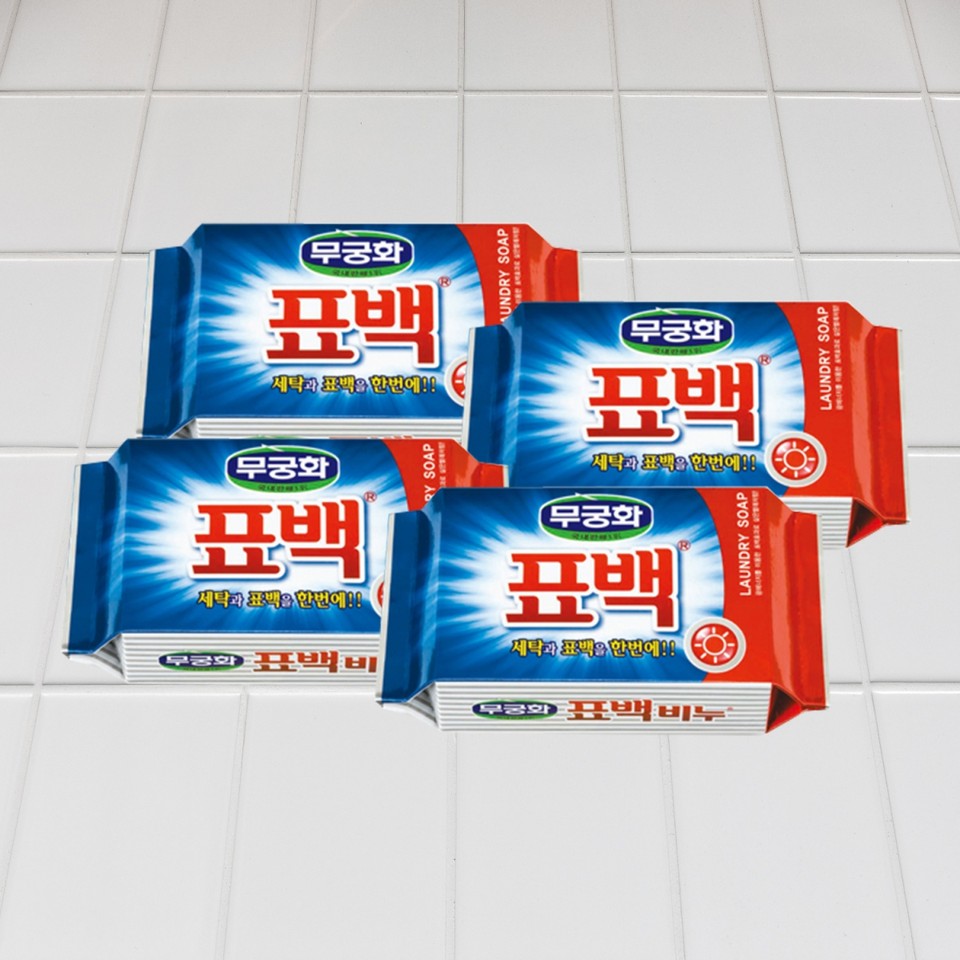 무궁화 표백 비누 (230G*4입)ㅣ롯데마트 제타 최상의 신선 식품과 다양한 간편식을 롯데마트 제타에서 만나보세요