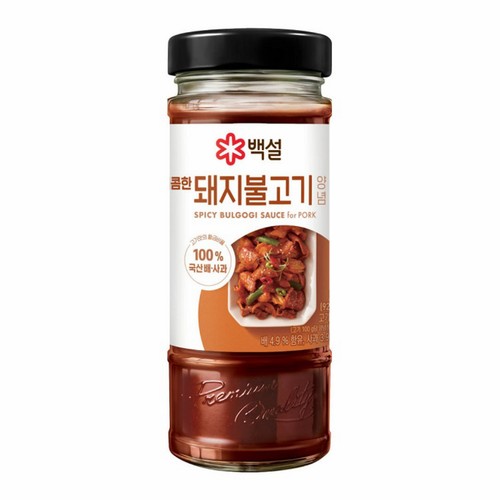 백설 돼지불고기 양념 (500G)