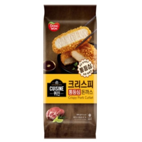 동원 퀴진 크리스피 통등심 돈까스 (300G)