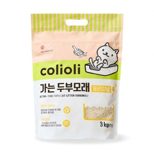 콜리올리 가는 두부모래 (오리지널) (3KG(7L))