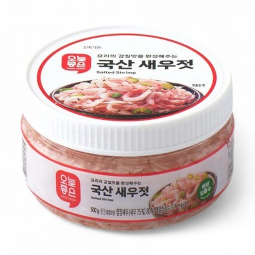 오늘좋은 국산새우젓 (500G)