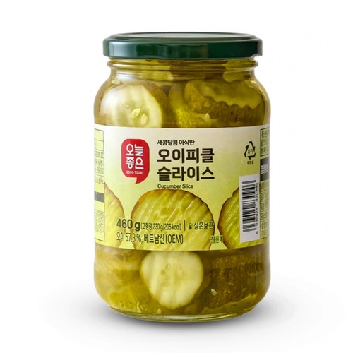 오늘좋은 오이피클 슬라이스 (460G)
