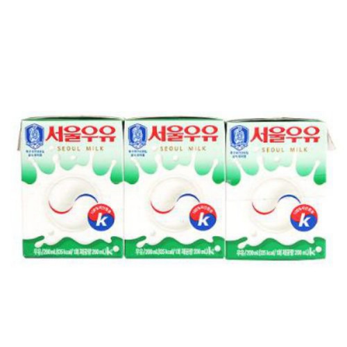 서울우유 멸균우유 (200ML*3입)