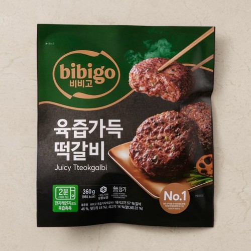 CJ 비비고 육즙가득떡갈비 (360G)