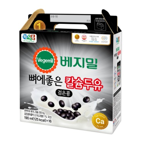 베지밀 뼈에좋은 검은콩 (190ML×16입)