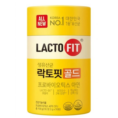 종근당건강 락토핏 생유산균 골드 (2G*50포)