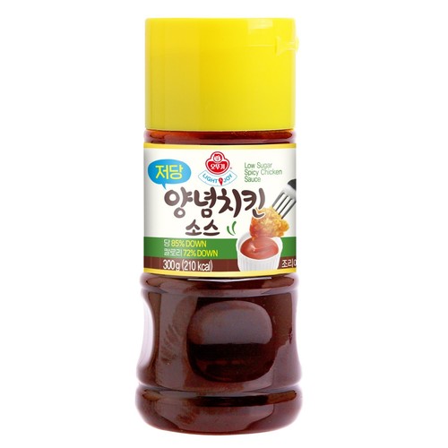 오뚜기 LIGHT&JOY 저당 양념치킨소스 (300G)