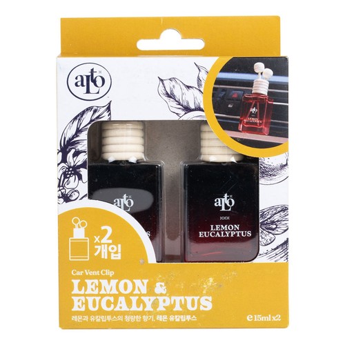 알토 송풍구 방향제 (레몬유칼립투스) (15ML*2)