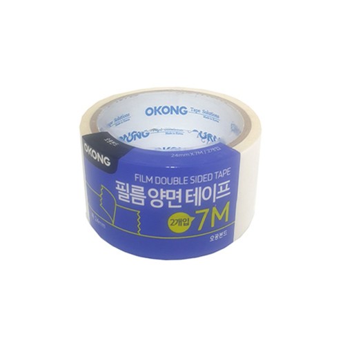  오공 필름양면테이프 (24MM*7M*2입)