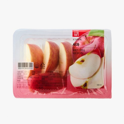 조각과일 사과 (200G/팩)