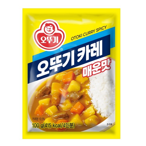 오뚜기 카레분말 매운맛 (100G)